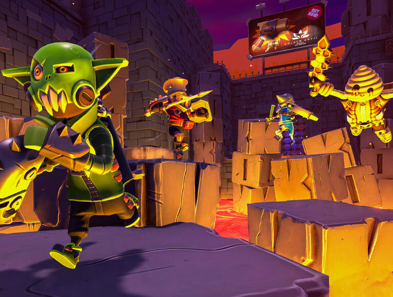 Escena de fondo del juego